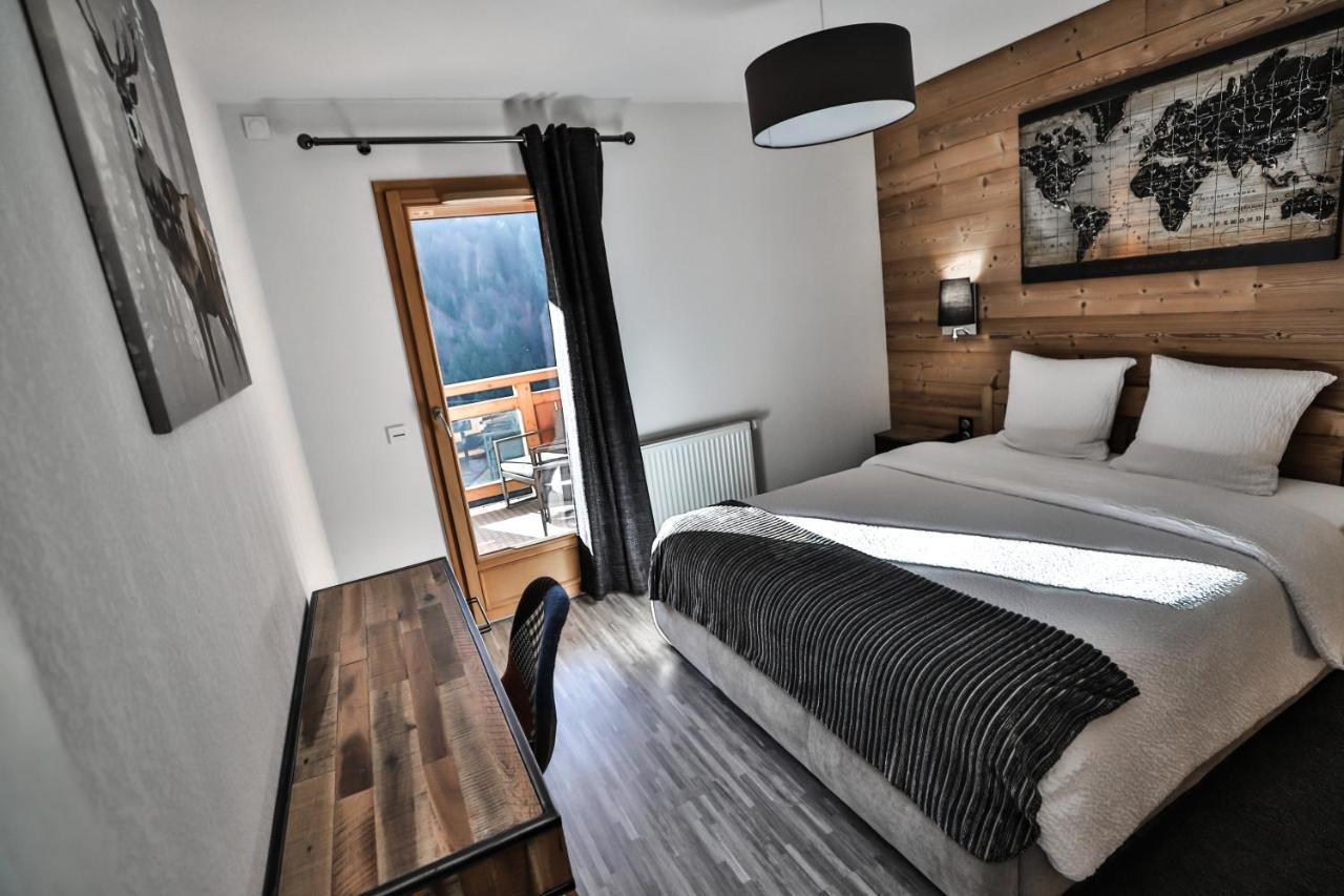 Appt Primeveres - Centre Village, Vue Montagne - Aravistour Сен-Жан-де-Сикст Екстериор снимка