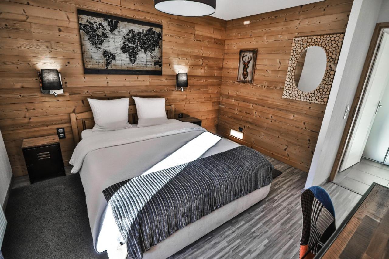 Appt Primeveres - Centre Village, Vue Montagne - Aravistour Сен-Жан-де-Сикст Екстериор снимка