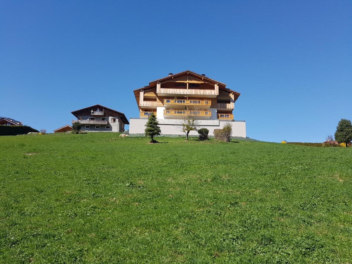Appt Primeveres - Centre Village, Vue Montagne - Aravistour Сен-Жан-де-Сикст Екстериор снимка