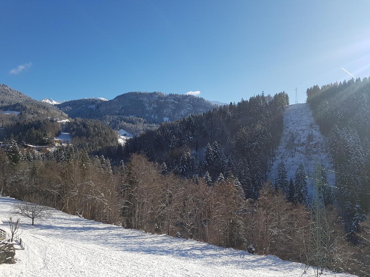 Appt Primeveres - Centre Village, Vue Montagne - Aravistour Сен-Жан-де-Сикст Екстериор снимка