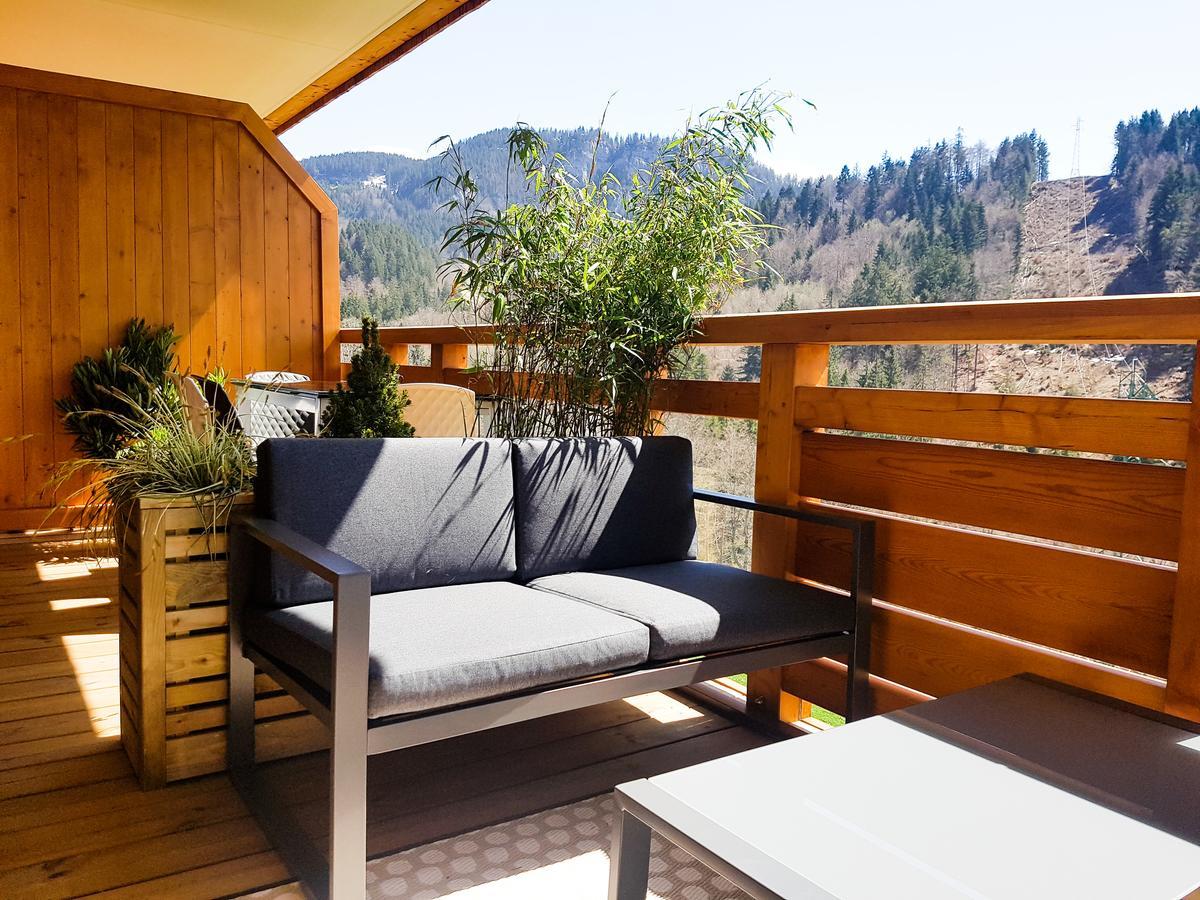 Appt Primeveres - Centre Village, Vue Montagne - Aravistour Сен-Жан-де-Сикст Екстериор снимка