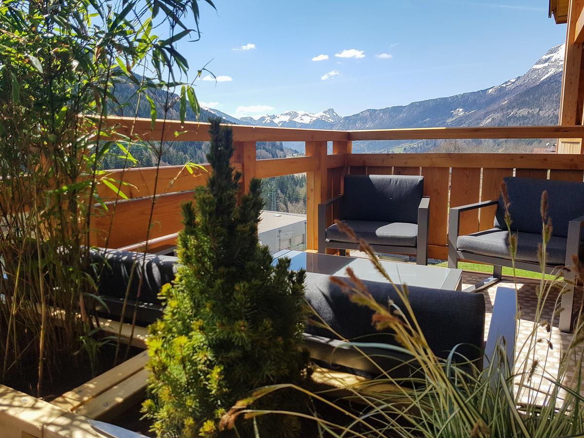 Appt Primeveres - Centre Village, Vue Montagne - Aravistour Сен-Жан-де-Сикст Екстериор снимка